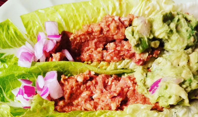 vegan lettuce wrap