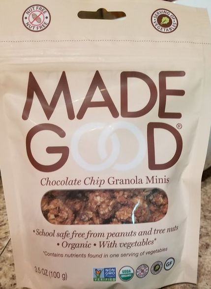 Made Good Chocolate Chip Granola Minis